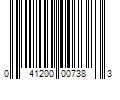 Barcode Image for UPC code 041200007383