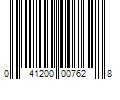 Barcode Image for UPC code 041200007628