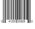 Barcode Image for UPC code 041200008250