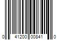 Barcode Image for UPC code 041200008410