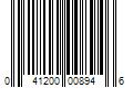 Barcode Image for UPC code 041200008946