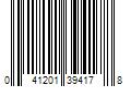 Barcode Image for UPC code 041201394178