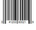 Barcode Image for UPC code 041203800219