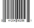 Barcode Image for UPC code 041204902561