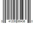 Barcode Image for UPC code 041205654360