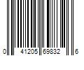 Barcode Image for UPC code 041205698326