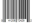 Barcode Image for UPC code 041205724292