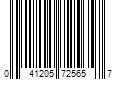 Barcode Image for UPC code 041205725657