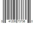 Barcode Image for UPC code 041205737360