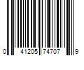 Barcode Image for UPC code 041205747079