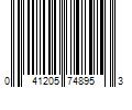 Barcode Image for UPC code 041205748953