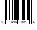 Barcode Image for UPC code 041208010316