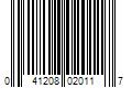 Barcode Image for UPC code 041208020117