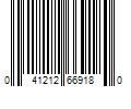 Barcode Image for UPC code 041212669180