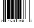 Barcode Image for UPC code 041218116268