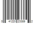 Barcode Image for UPC code 041220233892