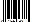 Barcode Image for UPC code 041220325511