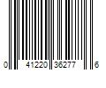 Barcode Image for UPC code 041220362776