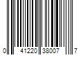 Barcode Image for UPC code 041220380077