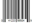 Barcode Image for UPC code 041220565849. Product Name: HEB White Gardenia Sunscreen Spray  Oxybenzone Free â€“ SPF 50  5.5 oz