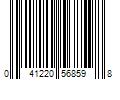 Barcode Image for UPC code 041220568598