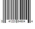 Barcode Image for UPC code 041220649044