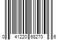 Barcode Image for UPC code 041220682706