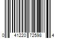 Barcode Image for UPC code 041220725984