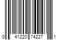 Barcode Image for UPC code 041220742271