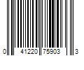 Barcode Image for UPC code 041220759033