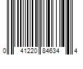 Barcode Image for UPC code 041220846344