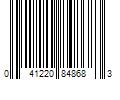 Barcode Image for UPC code 041220848683