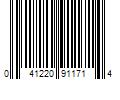 Barcode Image for UPC code 041220911714