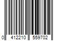 Barcode Image for UPC code 0412210559702