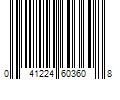 Barcode Image for UPC code 041224603608