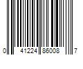 Barcode Image for UPC code 041224860087