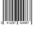 Barcode Image for UPC code 0412257024867