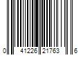 Barcode Image for UPC code 041226217636