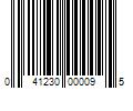 Barcode Image for UPC code 041230000095