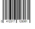 Barcode Image for UPC code 0412317128061