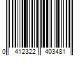 Barcode Image for UPC code 0412322403481