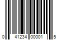 Barcode Image for UPC code 041234000015