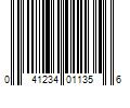 Barcode Image for UPC code 041234011356