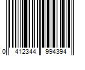 Barcode Image for UPC code 0412344994394