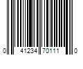 Barcode Image for UPC code 041234701110