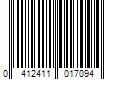 Barcode Image for UPC code 0412411017094