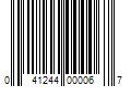 Barcode Image for UPC code 041244000067