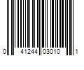 Barcode Image for UPC code 041244030101