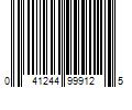 Barcode Image for UPC code 041244999125