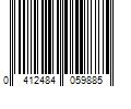 Barcode Image for UPC code 0412484059885